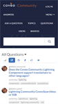 Mobile Screenshot of answers.coveo.com