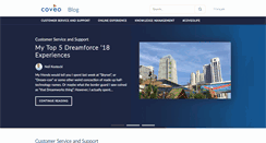 Desktop Screenshot of blog.coveo.com